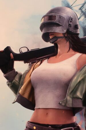 Pubg - Helmet Girl