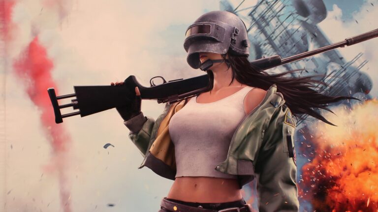 Pubg - Helmet Girl