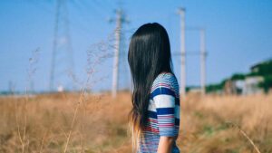 Girl With Ombre Hair