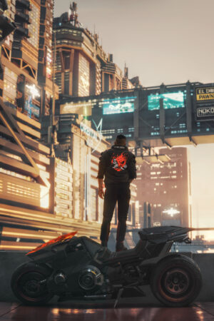 دانلود والپیپر از بازی Cyberpunk 2077