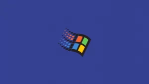 والپیپر از لوگو ویندوز 98
