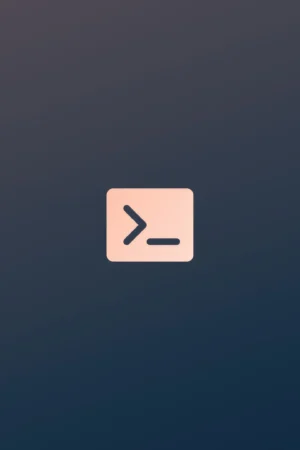 والپیپر لوگو ترمینال | Terminal Logo