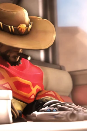 والپیپر شخصیت Mccree بازی Overwatch